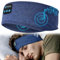 Bluetooth Sleep Mask Headphones - Sleep Headband for Men & Women, Eye Mask for Travel/Nap/Meditation/Relaxation (Navy)
