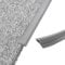 Carpet Edging Trim Strip Self Adhesive, PVC Floor Transition Strip, Carpet to Wood Floor Transition Strip Edge Sealing Moulding Strip for Door Mat Carpet Doorway (Dark Grey, 10M)