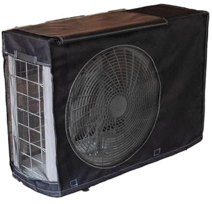Cubiertas para unidades de aire acondicionado de aire acondicionado de aire acondicionado, cubierta de red de CA a prueba de polvo para exteriores, accesorios de aire acondicionado
