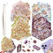 4 Sets DIY 3D House Stickers, DIY Haus Aufkleber Stickers Machen Sie Ihren Eigenen, Supermarkt, Kaffeehaus, Buchhandlung, Restaurant, Cute 3D Scene Sticker Set mit 1 Pinzetten