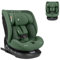 Kikkaboo i-Size Kindersitz i-Hike (40-150 cm) Isofix, 360° drehbar, verstellbar, Farben:dunkelgrün