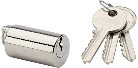 Cylindre rond GUIDOTTI 1306 pour serrure à bandeau PL2 - RONIS - 140603