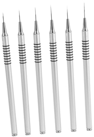 DEARMAMY Pinceaux Multifonctions Pour Nail Art Avec Filetage Pour Dessin Trait Et Peinture Japonaise Ensemble De Outils