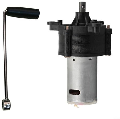 HavenDomicile Generatore di corrente continua di energia eolica a manovella idraulica 12V 24V Motore Generatore Con Maniglia Kit Test Per Alimentazione Progetti Educativi