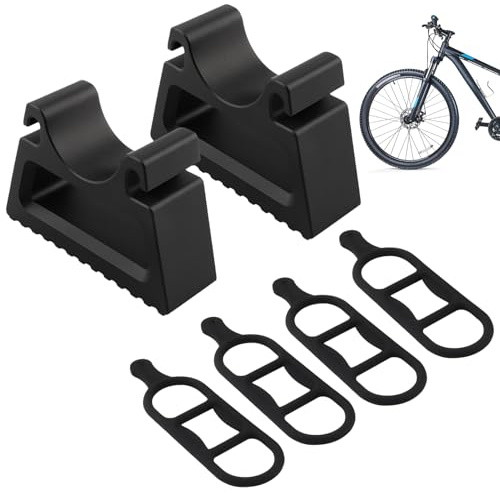 Mppchhn Reparaturständer für Fahrrad Lenker - Schnellspanner Halterung für Fahrrad Lenker,Rutschfeste Halterung Abnehmbarer Ständer Für Wohnung Schuppen Garage