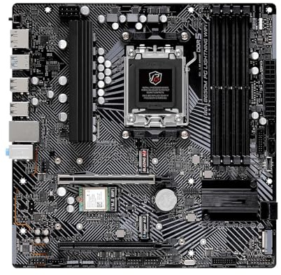 motherboard Fit For ASROCK B650M PG Lightning WiFi Motherboard AM5 B650 M.2 DDR5 256GB Support Ryzen 7 8700 Ryzen5 7600 7745