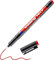 edding 141 F Permanenter Folienschreiber - rot - 1 Stift - Rundspitze 0,6 mm - Stift zum Schreiben auf Glas, Kunststoff, Folien und glatten Oberflächen - schnelltrocknend, wisch- und wasserfest