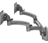 Chief K2W220B Kontour™ K2W Wall Mount Swing Arms Dual Monitors Max Extension 17.7 Min Depth 2.95 Weight Capacity 11.3kg - Black - (TV & Audio > AV Mounting Kits)