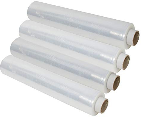 6 X Strong Rolls Clear Pallet Stretch Shrink Wrap | Cast Parcel Packing Cling Film