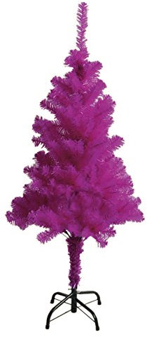 Künstlicher Weihnachtsbaum inkl.Ständer in Farbe lila 150 cm