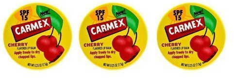 Carmex Lip Balm Pot (Cherry)-7.5G-PACK OF 3 by Carmex