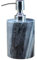 KLEO Marmor Steinseifenspender seifenspender Flüssigseifenspender - luxuriöse Badaccessoires-Kollektion - Marble Stone Soap Dispenser/Lotion Dispenser
