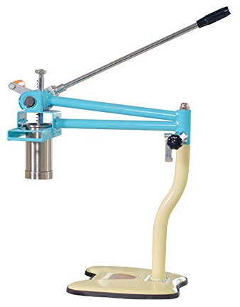 Groß Nudeln Presse-Maschine Eisen Manuelle Pastamaschine Nudelmaschine mit 4 Mould Starke Basis und Griff für Zuhause und Restaurant