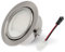Rolux LED Einbauleuchte DF-9251B-2 solo matt-chrom 55-60mm Bohrloch 2,5W 12V warm-weiß DF-9251 9251B df-9251b ultra Flach 9251-2 ersetzt 20W Halogen Leuchtmittel austauschbar