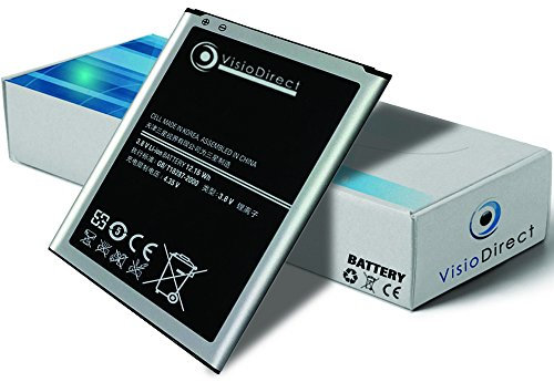 Visiodirect Batterie Interne pour Samsung Galaxy Note 3 N9000 N9005 3200mAh