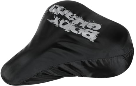 SAFETYMAKER Safety Maker 44596 Fahrradsattel Schutz wasserdicht, Sattelüberzug, Sattelbezug, Fahrradsattelbezug, Sattelschutz schwarz reflektierend