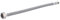 Flexible inox pour robinetterie mâle 10x100 - femelle 15x21 passage intérieur 8 mm - longueur 30cm NOYON & THIEBAULT