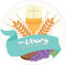 Holy Communion Chalice - Any Size (4in - 7.5in) Personalised Edible Cake Topper on Premium Icing