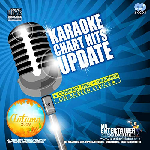 Mr Entertainer Chart Hits Update Autumn 2019 Edition (MCH19AU) G G) Pack. 36 Top Chart Songs