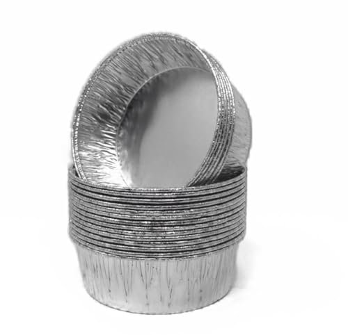 Bakery Direct Traditional Foil Pie Moulds (120) Silver
