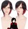 Anime RWBY Red Trailer Ruby Rose Kurze Perücke Cosplay Kostüm Frauen Männer Kunsthaar Halloween Party Perücken PL-270