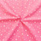 STOFFKONTOR 100% Baumwollstoff Sterne Mix 18 - Meterware, Pink - zum Nähen von Bekleidung, Vorhängen, Bettwäsche, uvm.