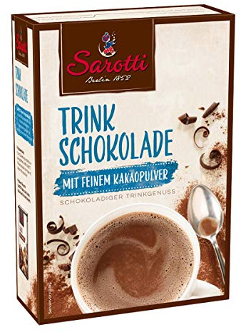 Sarotti Trinkschokolade ein schokoladiger Trinkgenuss 250g 5er Pack