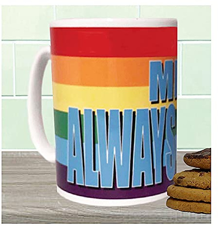 Mr Always Right Gay Pride Gift Mug