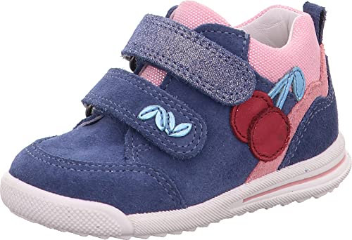Superfit Garçon Fille Avrile Mini Basket, Bleu/Rose 8000, 20 EU Étroit