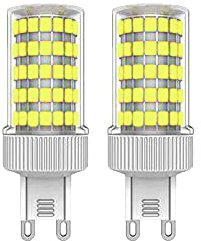 ZHIYUE 2 Stück G9 10W LED Birne Äquivalente Halogenbirnen 100W G9 1000LM Energiesparlampen G9 Sockel Led Lampe AC 220-240V Nicht Dimmbar Kaltweiß 6000K G9 Kapselbirne