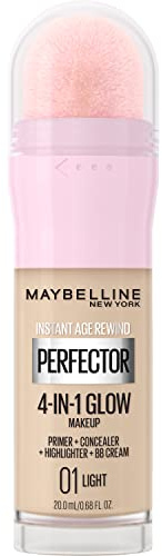Maybelline New York Instant Age Rewind Instant Perfector 4-in-1 Glow Make-up, leicht