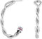 Tommy Hilfiger Jewelry Creolen für Damen aus Edelstahl - 2780686