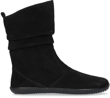 GROUNDIES® Odessa Women Damen Barfußschuhe Winterschuhe Winterstiefel Kurzstiefel Boots flexibel leicht rutschfest flach weit Leder