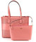 GUESS Katey Perf Tote Pink