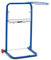 MSW Motor Technics MSW MSW-PRD-02 Putzrollenhalter mit Müllsack-Halterung bis 10 kg Ø 500 mm rollbar Kunststoff Stahl Putzrollen Halter Putztuch Halter