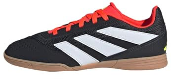 adidas Predator.4 In Sala J Fußballschuhe, Core Black/FTWR White/Solar Red, 24 EU