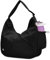 Ceneda Large Gym Bag for Women Sports Duffel Bag with Hidden Yoga Mat Holder & Shoe Compartment Workout Dance Tote Bag with Wet Pocket Overnight Weekender Bag for Travel Yoga (Black)(Patent Pending)