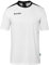 Kempa Herren Emotion 27 T-Shirt, Weiß/Schwarz, 152 EU
