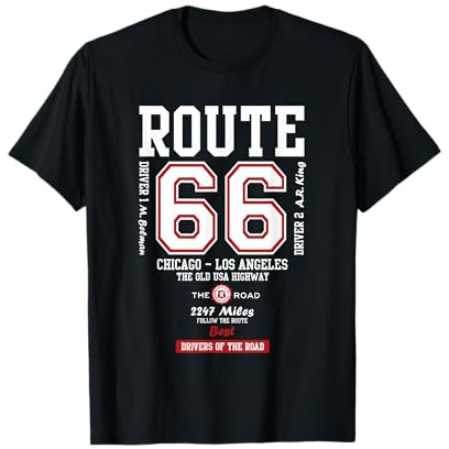 Route 66 L'ancienne route des États-Unis T-Shirt