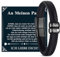 Merclix Vatertagsgeschenke für Papa Lederarmband Herren Papa Geschenk Geburtstag von Tochter Vatertag Weihnachten Ideen
