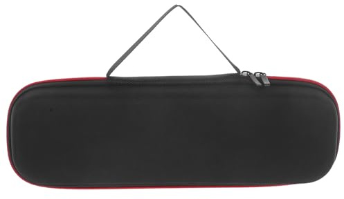 LALADEFIEE Mikrofon-Aufbewahrungstasche Für Kabelloses Mikrofon Tragbare -Tragetasche Mit Stoßschutz Schutzhülle Für Mikrofonhalter Und Zubehör 31.00 X 10.00 X 6.50 cm Für Bühne Und Reise