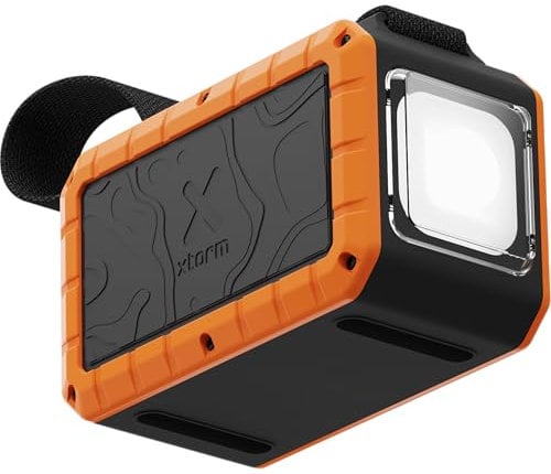 Xtorm Rugged Batterie Externe avec Lampe de Poche - 40.000 mAh - 100W - IP64 - Schockproof - Orange