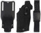ycahowa Quick Mount Adapter Leg Shroud Drop Tactical Airsoft Holster, Rechtshänder Holster for Glock 17/19 Mit X300 Holster(BK)