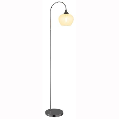GLOBO LIGHTING Stehleuchte Standlampe Schlafzimmerleuchte Glaskugel Kristalle klar H 150 cm
