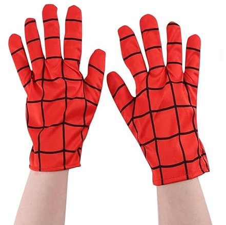 Partilandia Spiderweb-Handschuhe für Erwachsene (Einheitsgröße)