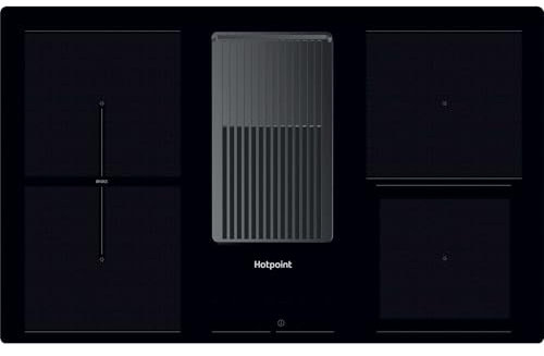 Hotpoint PVH92B 90cm 4 Burner Vented Induction Hob - Black