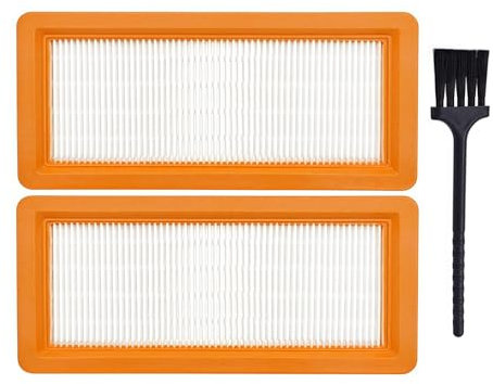 6.414-631.0 Filtro HEPA Compatible con Karcher DS5500 DS6000 DS5600 DS5800 DS6 Piezas y Accesorios for aspiradoras Robot Premium(2 Filter Kit)