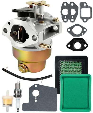 Carburateur pour Honda GCV160 GCV135 GC135 GC160 HRB216 HRR216 HRS216 HRT216 HRZ216 pour Honda Tondeuses à Gazon Remplace 16100-Z0L-023 Kit pour Honda Carburateur avec Joint Bougie Filtre à Air Tuyau