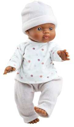 Paola Reina Puppe Gordi Mädchen dunkel 34 cm Spielzeugpuppe