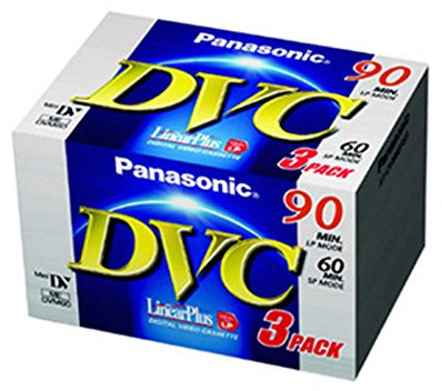 Panasonic DVC Tape 60 minute 3 Pack